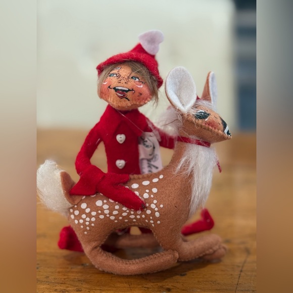 Annalee Other - Annalee Dear Friends Elf and Fawn Doll Set Decor